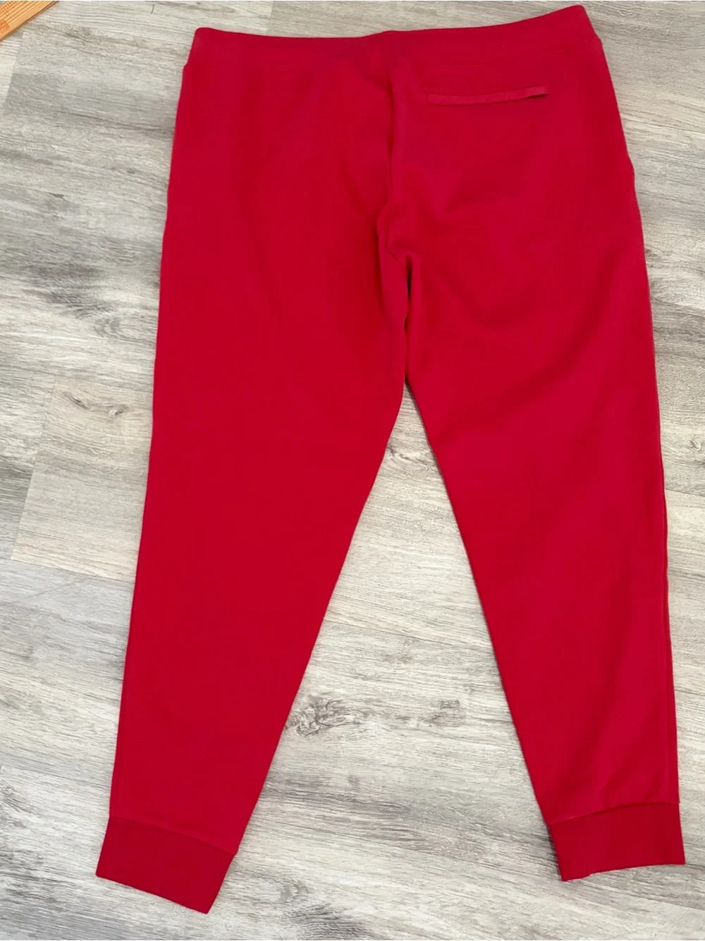 Polo Ralph Lauren Men's 2XL Red Double Knit Jogger Pants Track Sweatpants
